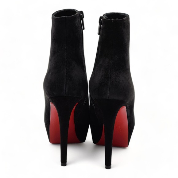 Christian Louboutin Bianca Suede Booties $1185 - Picture 5 of 7